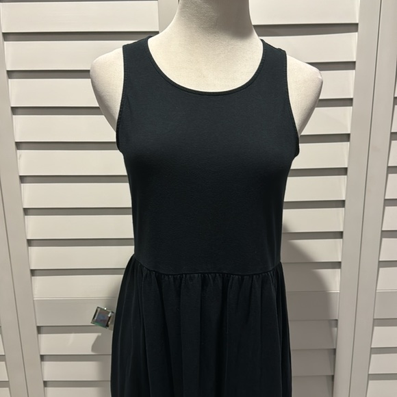 JCrew black Maxi 100% Cotton Dress - Picture 2 of 9